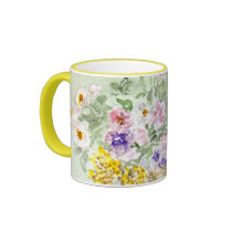 'Flower Basket' Mug