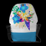 Flower Basket Rickshaw Messenger Bag messenger bags