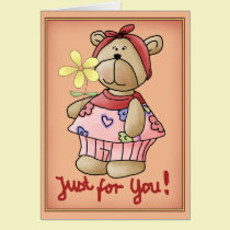 Flower Bear for You cards