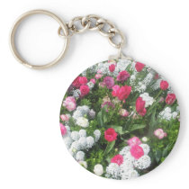 Flower Bed Key Chains