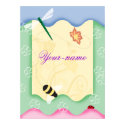 Flower Bee Personalized Poster posters by willienillie Flower Bee Personalized Poster posters