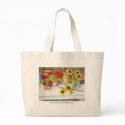 Flower Bench Bag by cornerstudioart Flower Bench Bag