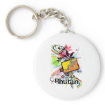 Flower Bhutan Keychains