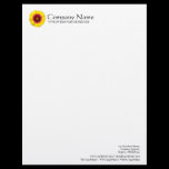 Flower - Blanket Flower letterhead