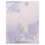 Flower Blossom Stationery Letterhead Paper