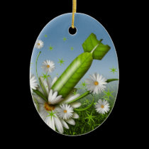 Flower Bomb ornaments