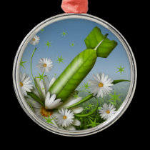 Flower Bomb ornaments
