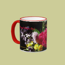 Flower Boquet Valentine's Day photo mug