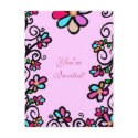 Flower Borders postcards