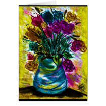 Flower Bouquet cards by Chocolate_honeybee Flower Bouquet cards