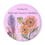 Flower Bouquet Wedding Souvenir Magnet