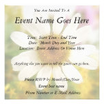 Flower Bouquet - White Daisy Custom Invite