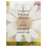 Flower Bouquet - White Daisy Flyer Design
