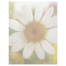 Flower Bouquet - White Daisy Custom Letterhead