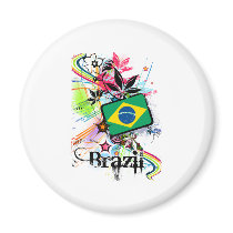 Flower Brazil Magnet