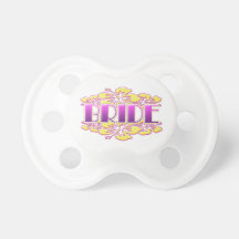 flower bride floral bachelorette wedding bridal baby pacifiers