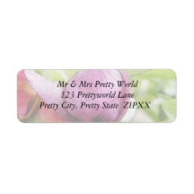Flower Bud - Helleborus x hybridus Return Address Label