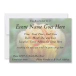 Flower Bud - Iceland Poppy Personalized Invitation