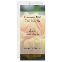 Flower Bud - Iceland Poppy Personalized Rack Card