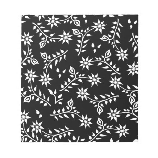 Flower, Bud & Leaf Memo Notepad