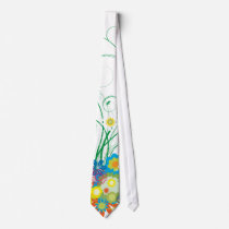 flower bunches of swirls vector neck wear