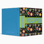 Flower Burst recipes binder