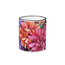 Flower Bursts Coffee Mugs
