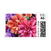 Flower Bursts Postage