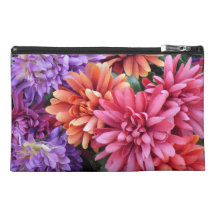 Flower Bursts Travel Accessory Bag