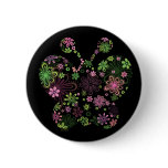 Flower butterfly ICON buttons