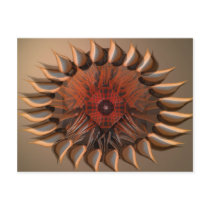 Flower cake eye mandala postcards by talisbird Flower cake eye mandala postcards