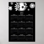Flower Calendar Poster