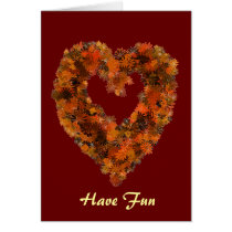 flower card, Have Fun
