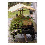 Flower Cart Card