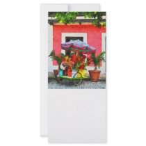 Flower Cart San Juan, Puerto Rico Full Color Rack Card