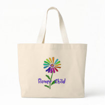 Flower Child Canvas Bags