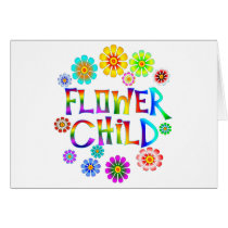 FLOWER CHILD GREETING CARD