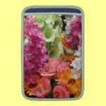 "Flower Child" Floral Photo Apple Macbook Sleeve ipad sleeves