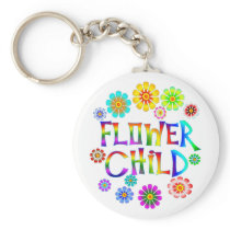 FLOWER CHILD KEYCHAIN