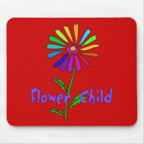 Flower Child Mouse Mat