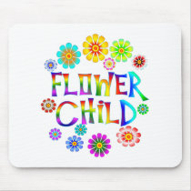 FLOWER CHILD MOUSE PADS