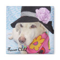Flower Child Myrtie Magnet by myrtieshuman Flower Child Myrtie Magnet