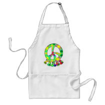 Flower Child Peace Aprons