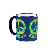 Flower Child Peace Mugs