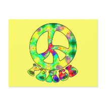 Flower Child Peace Postcard