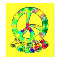 Flower Child Peace Poster posters by wingedturtle Flower Child Peace Poster posters