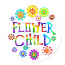 FLOWER CHILD stickers by TLArnold6 FLOWER CHILD stickers