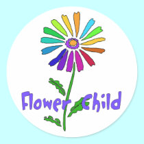 Flower Child stickers