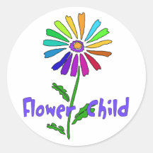 Flower Child Sticker