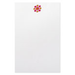 Flower Circle Stationery Design